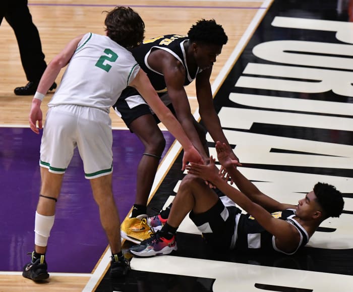 Roosevelt Summit boys basketball Taylor Balkom 29